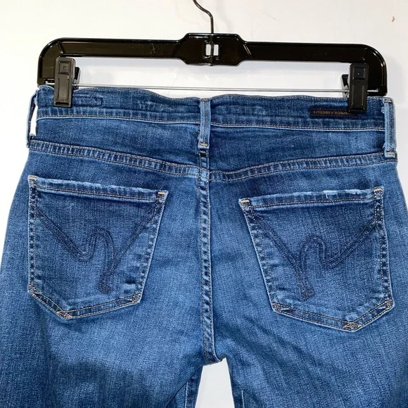CLEARANCE Citizens of Humanity Ava Low Rise Straight Leg Jeans - Picture 4 of 7